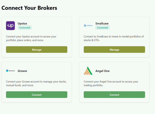Broker Integration